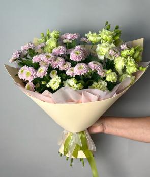 Букет из хризантем Цветочная симфония  большой