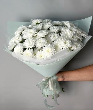 Букет Облако из хризантем  большой