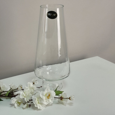 Ваза для цветов Джулия прозрачная