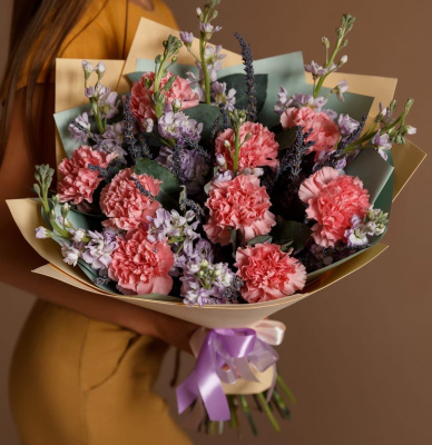 Букет Лавандовый комплимент 