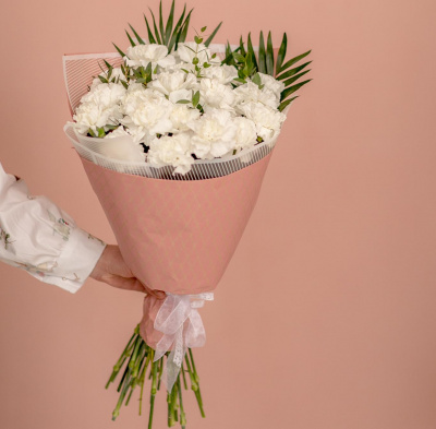 Букет из гвоздик Ностальжи 