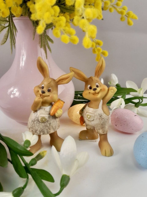 Фигурка Веселые зайки