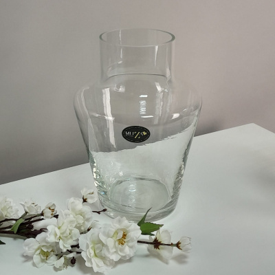 Ваза для цветов Азалия прозрачная